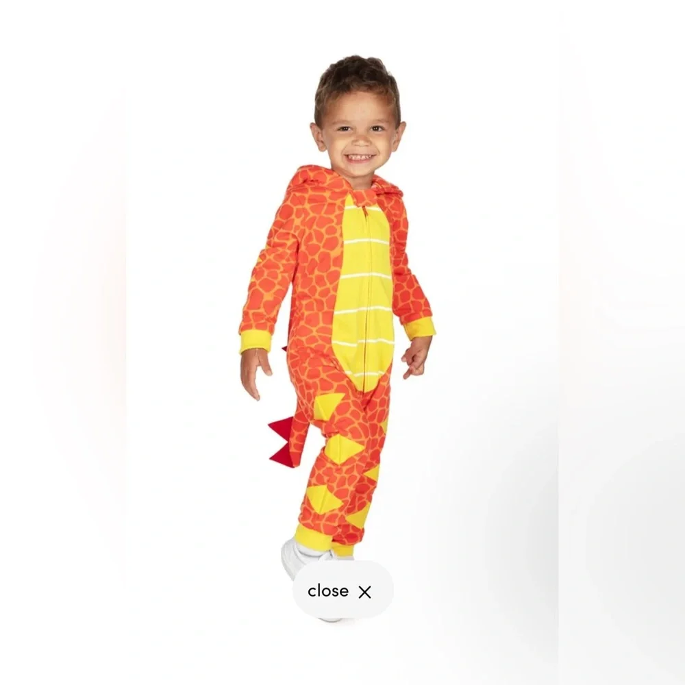 NWT Tipsy Elves T-Rex Dinosaur Kids Costume Size L